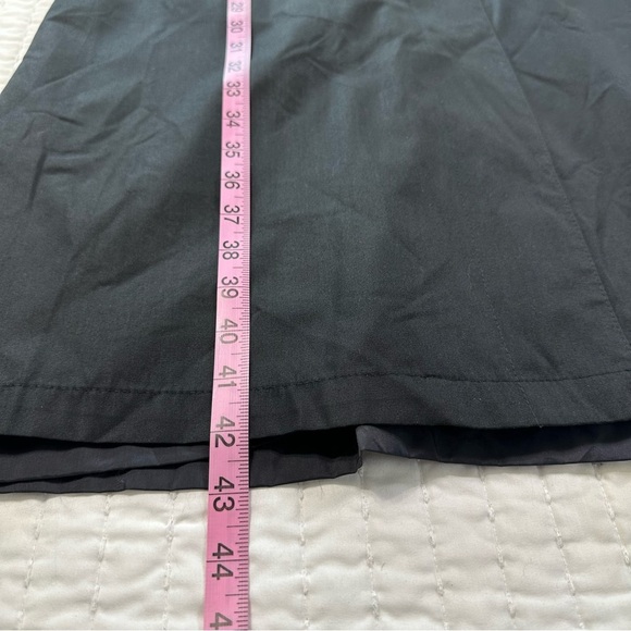 London Fog Black Vintage Trench Coat Removable Liner - Picture 4 of 14